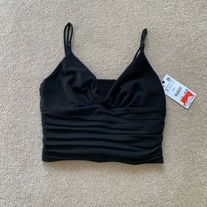 Zara Black Crop Top